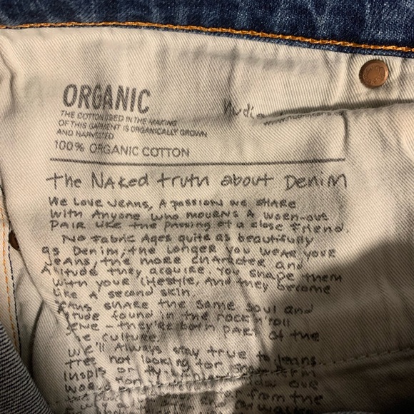 Nudie Jeans. Like new, without the tags. No stains, signs of wear, or fraying. - Picture 5 of 10
